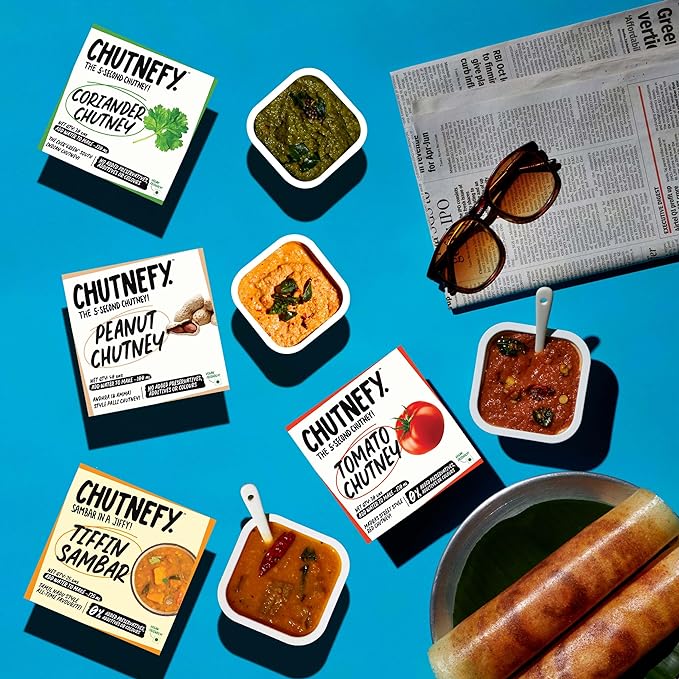 Chutnefy - Home Style South Indian Tiffin Chutneys Combo